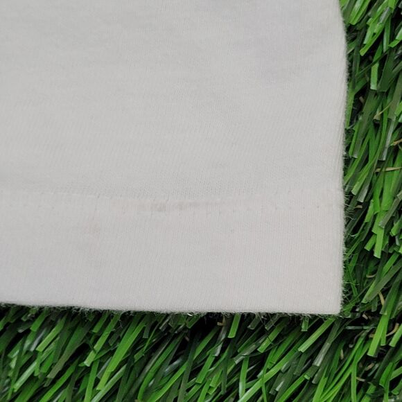 NIKE Swoosh Shirt Medium 21x25 White - Picture 9 of 12